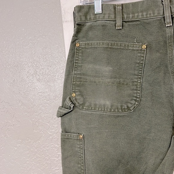 VTG CARHARTT DUCK DOUBLE KNEE PANTS MADE IN USA UNION - Picture 9 of 16